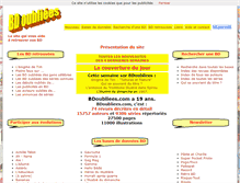Tablet Screenshot of bdoubliees.com